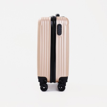 Small suitcase 20 ", lightning department, code castle, beige color-3