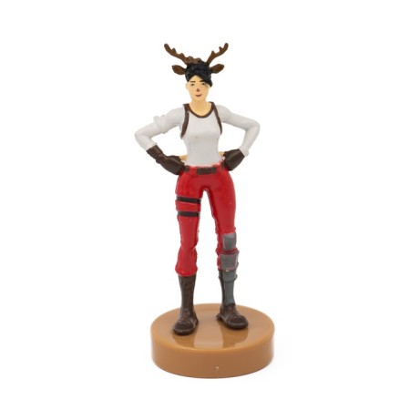 Stamp Fortnite "Red -ninn Raider", 7.5 cm