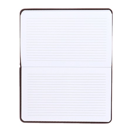 Pocket Dated 2024, 155 x 95 mm, 64 sheets, Devente.emblem, solid cover of artificial leather, cream block 70 g/m2, brown-11