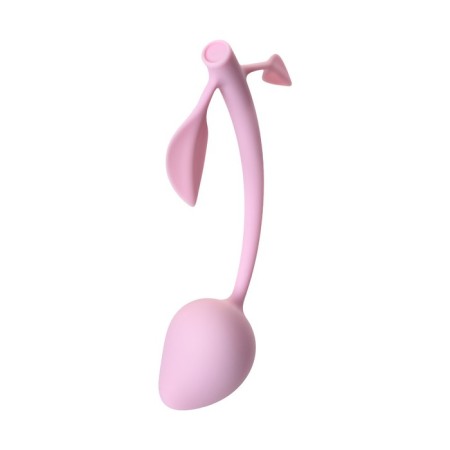 Vaginal ball, silicone, pink color, d 3 cm-4