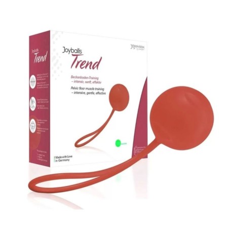 Joyballs Trend's vaginal ball red matte-1