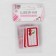 Cherry patch, 5.5 × 3.2 cm, 10 pcs, red color