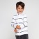 Jumper for a boy, color is white/dark blue, height 116 cm (6)