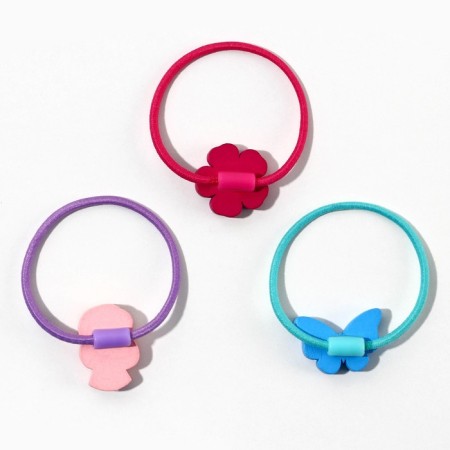 Hair gum "Delicate Mix", D = 3 cm-8