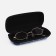 Lightning glass case, blue color