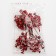 Decorative berries on a stick, red, 4.5 × 4.5 × 20 cm