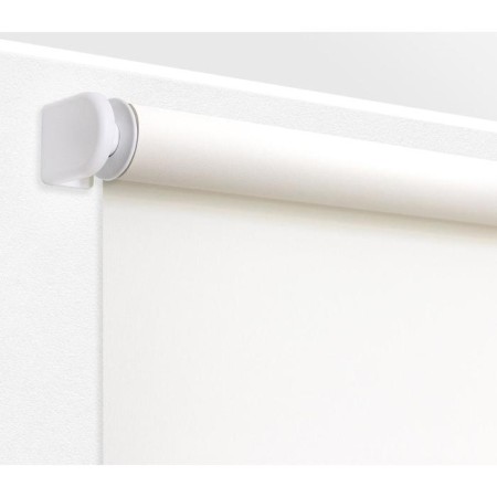 Rolled curtain 80 x175 cm "Plain", white color-1