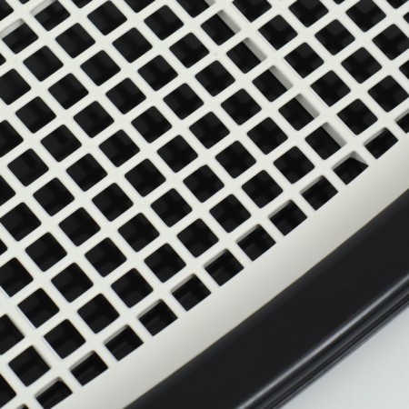 Dog toilet, 57 x 42 x 16 cm, white/black-5