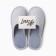 Women's slippers, size 40-41, blue color