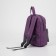 Baby backpack on lightning, external pocket, reflective strip, lilac color