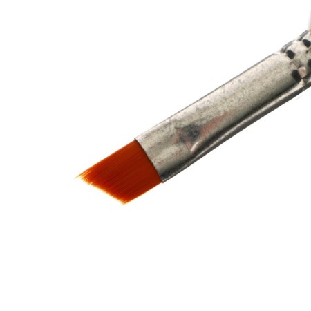 Synthetic brush inclined No. 10 calligrata (D-10 mm; L-7/10 mm), handle tree-1