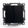 2-clavy switch (mechanism) 250V, 10A, Stekker series Catherine, GLS10-7104-05, black