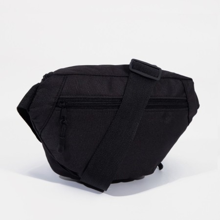 Lightning waist bag, 1 department, 2 external pockets, adjustable belt, black color-2