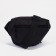 Lightning waist bag, 1 department, 2 external pockets, adjustable belt, black color