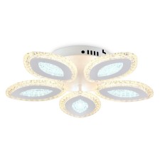 Светильник светодиодный потолочный с пультом Ambrella light, Original, FA4015, 5хLED, 76 Вт, 5700Lum, 3000-6400К, цвет белый