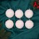 Set of balls plastic D-6 cm, 6 pcs "Matteo"