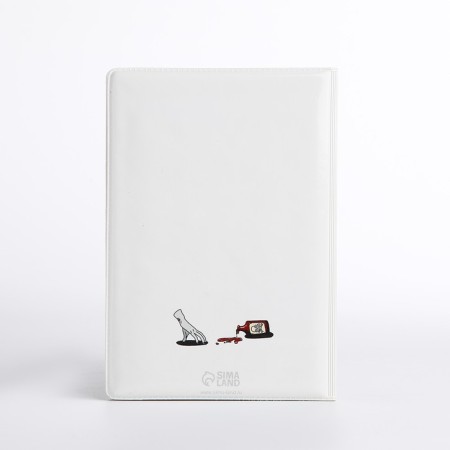 Cover for passport, white color-2