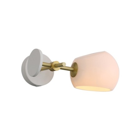 Sconces st. SL434.501.01. Calmare. 1x40 W, E14, 32.2x15 cm, white color-5