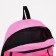 School backpack of textiles on lightning, Fulldorn, 4 pockets, pink color