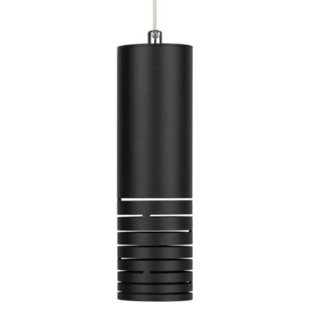 Suspension lamp PL22 BK MR16 GU10 Ceiling cylinder, black color-2
