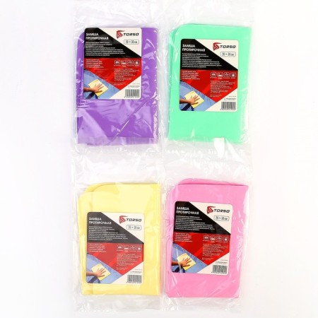 Wiper suede Torso 20 × 30 cm, mix-3