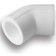 Aqualink square, polypropylene, d = 32 mm, 45 °
