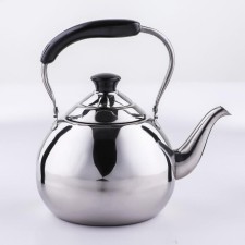 Teapot made of stainless steel Orchid, 2 l, silver color