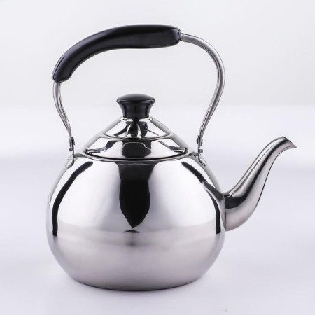 Teapot made of stainless steel Orchid, 2 l, silver color