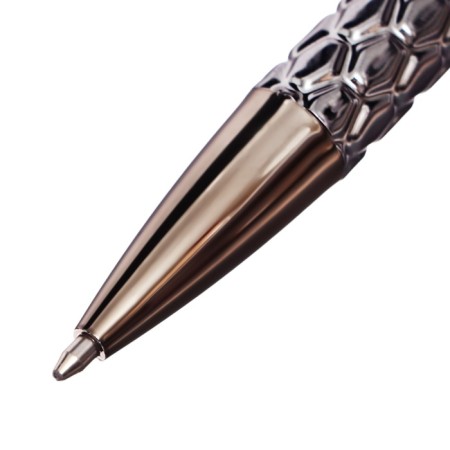 Handle Gift ball in the leatherette case is a rotary snake of the bronze housing-2