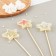 Silicone Mold for candy and chocolate “Star rattle”, the color is transparent