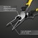 Long -knitted reinforced tundra pro, CRV, two -component handles, 190 mm