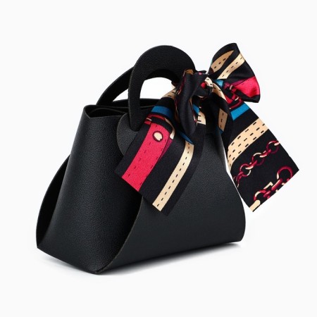 Gift handbag "Black", 12 x 13 x 5.5 cm-1