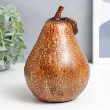 Souvenir Polystone "Pear" under a tree 15x9.5x9.5 cm-2