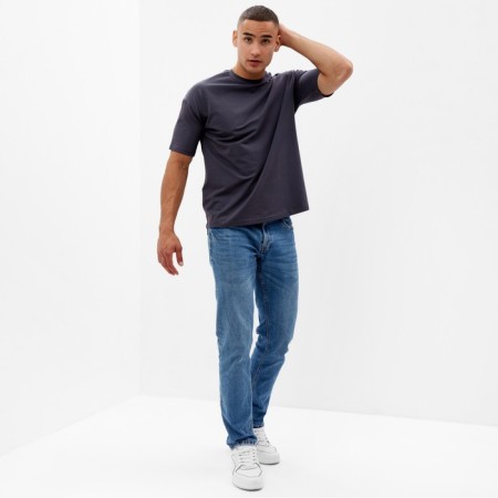 Men's T-shirt Minaku Regular Fit: Graphite Color, Rr. 54-1