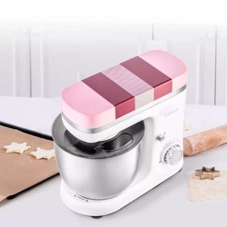 Mixer KitFort KT-3439, Planetarny, 1300 W, 5 l, 8 speeds, white-pink-3
