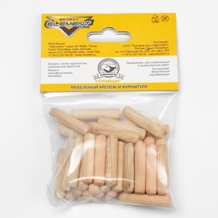 Furniture dough Element, 8x35 mm, 40 pcs-4