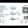 3D block for notes, in the box, castle, 150 sheets, height-4 cm, width-8 cm