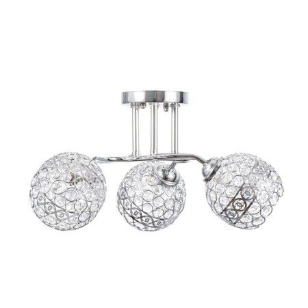 Roxanne chandelier 3he27 40W chrome 58x58x27 cm Bayerlux-3