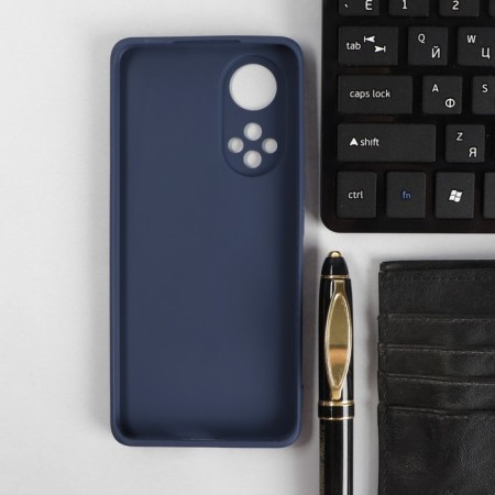 Pero cover, for Honor 50, silicone, blue-1