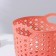 Storage basket "loops", plastic, 12.5 × 12.5 × 10.5 cm, color mix