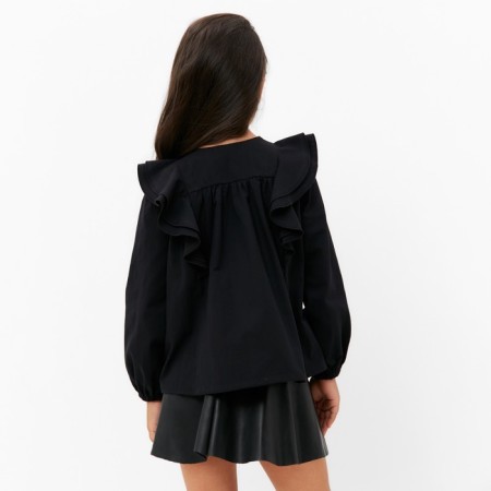 Children's shirt KAFTAN, p. 36 (134-140), black-3