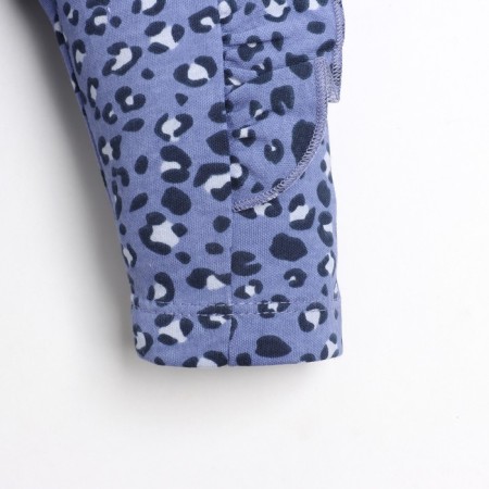Pants children, blue color, height 68cm-2