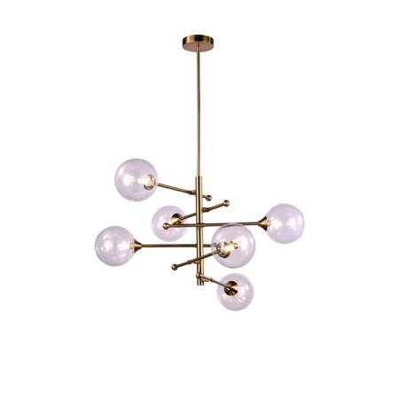 Caustra Freya Fr5115PL-06BZ Maddison, 770x770x980 mm, G9, 6x5W, brass color-2