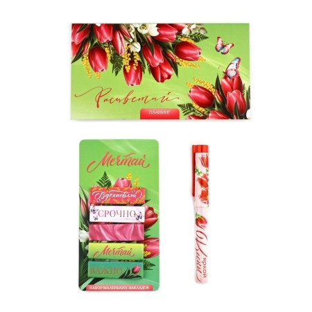 Gift set "From March 8! Dream!" Planing, stickers and handle-1
