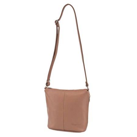 Cross-Body bag, lightning department, light brown color 24x22x111cm