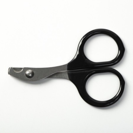 Coger scissors with rubberized handles, a hole of 6 mm, black-5