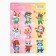 Paper stickers "Funny guys", with coloring on the back, 11 x 15.5 cm