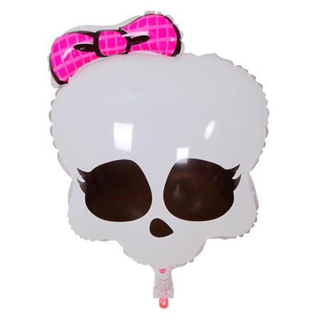 Foil ball 25 "Skull with a bow"