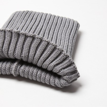 Kit for children (hat, snood) minku rp 52-54, gray color-4