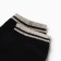Male socks shortened, black color, rr 29